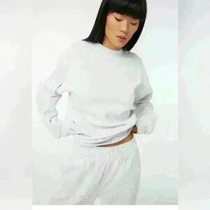 LazyPants French Terry  Crewneck Sweatshirt XS